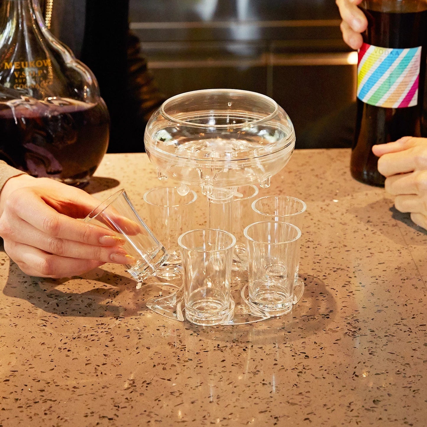 Tavola™ 6-Glazen Shotjes Dispenser