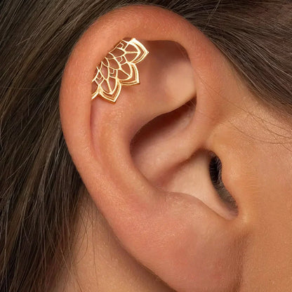 Jewelance™ Mandala Helix Oorbellen