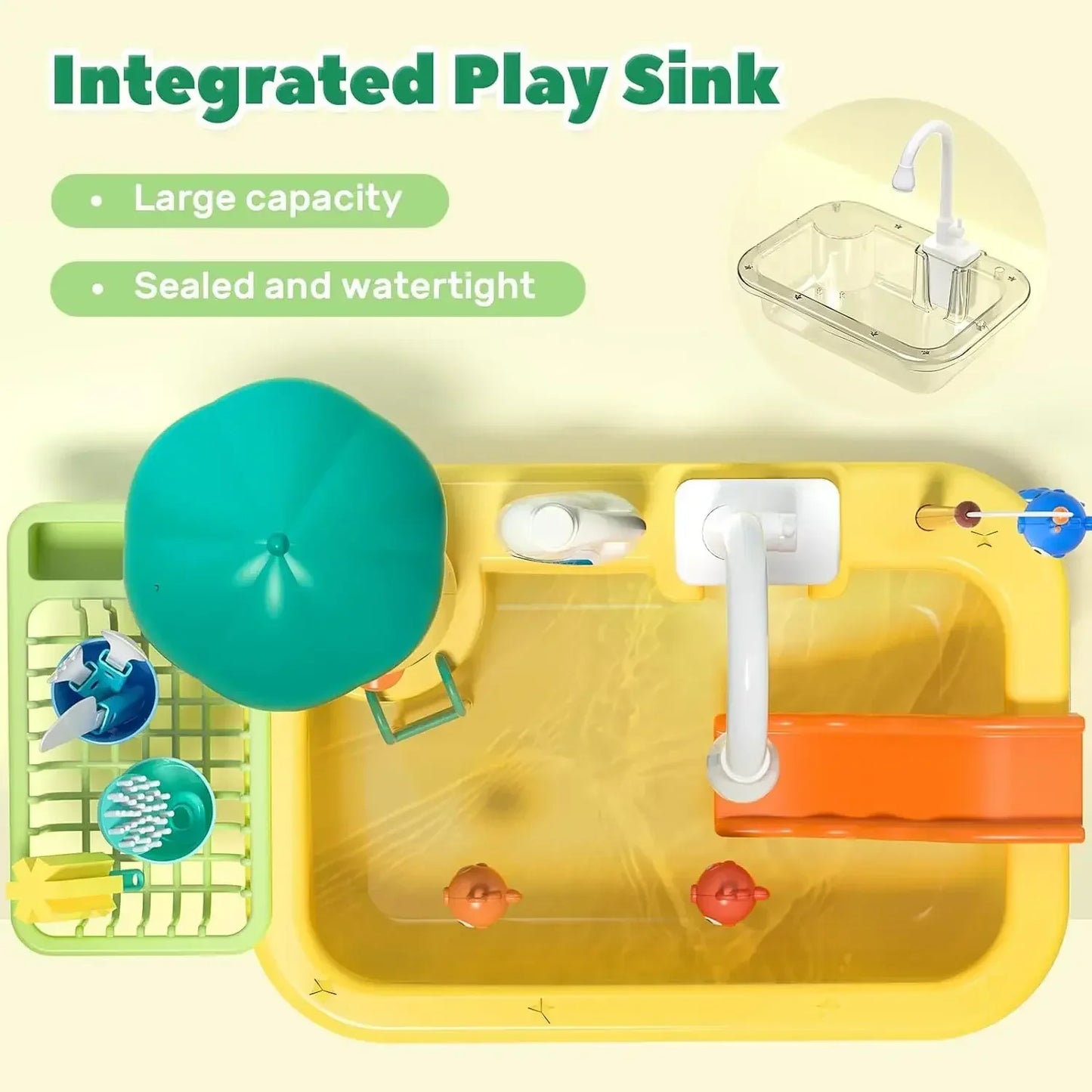 Speelo™ Keuken Wasbak Waterspeelset