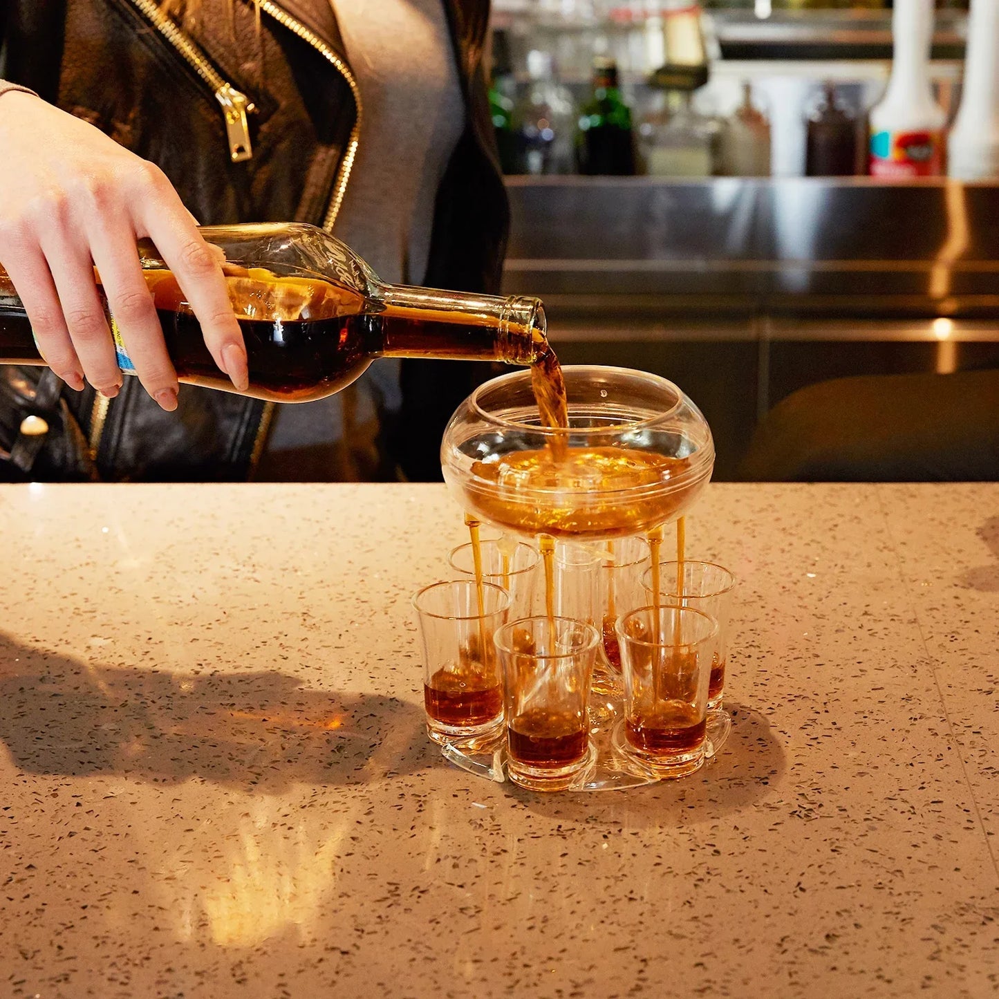 Tavola™ 6-Glazen Shotjes Dispenser