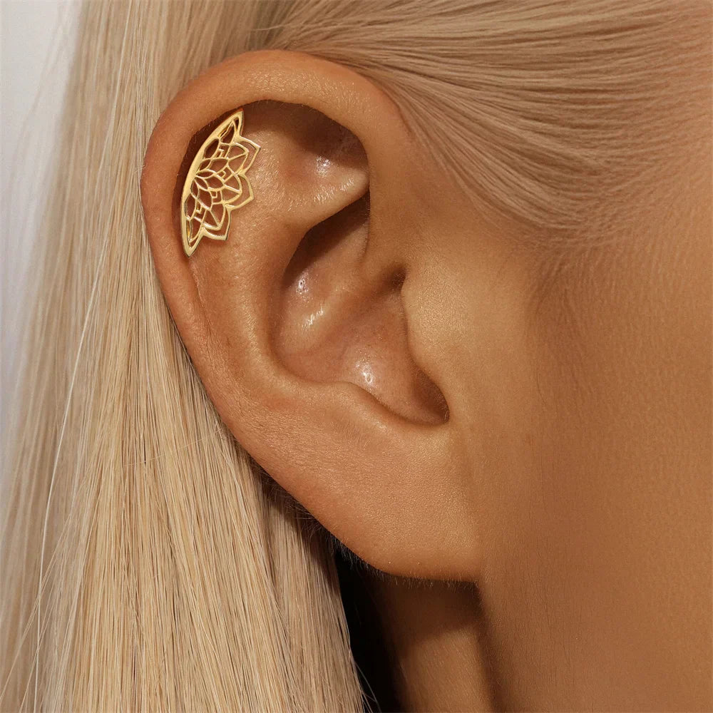 Jewelance™ Mandala Helix Oorbellen