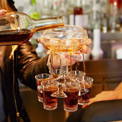 Tavola™ 6-Glazen Shotjes Dispenser