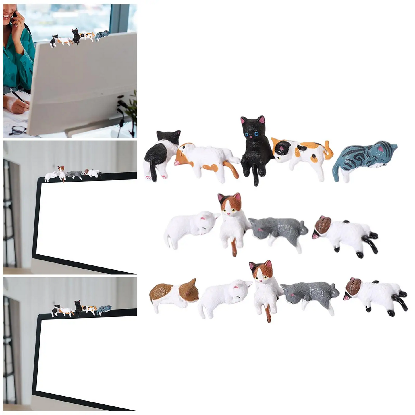 Belló™ Minimalistische Kat-Bureaufiguren