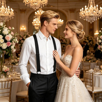 PremiumSuspenders Verstelbare Heren Bretels
