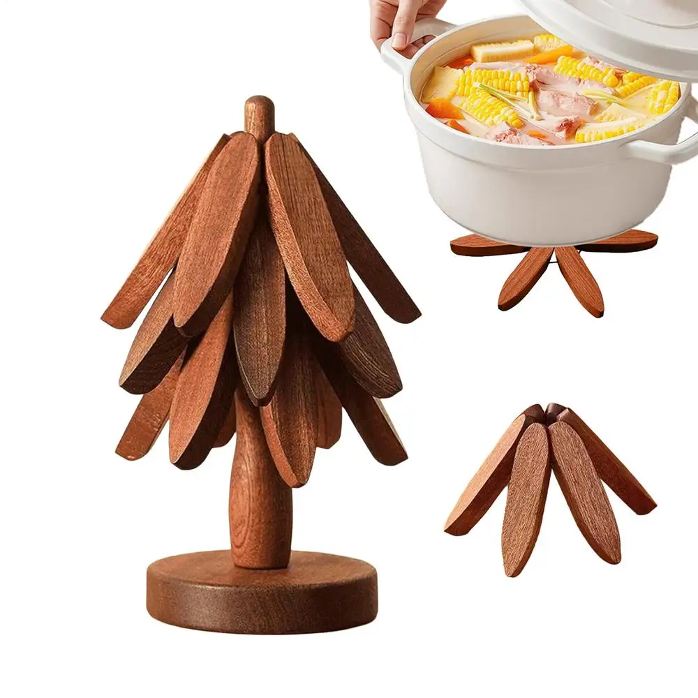 Belló™ Hittebestendige Houten Onderzetter