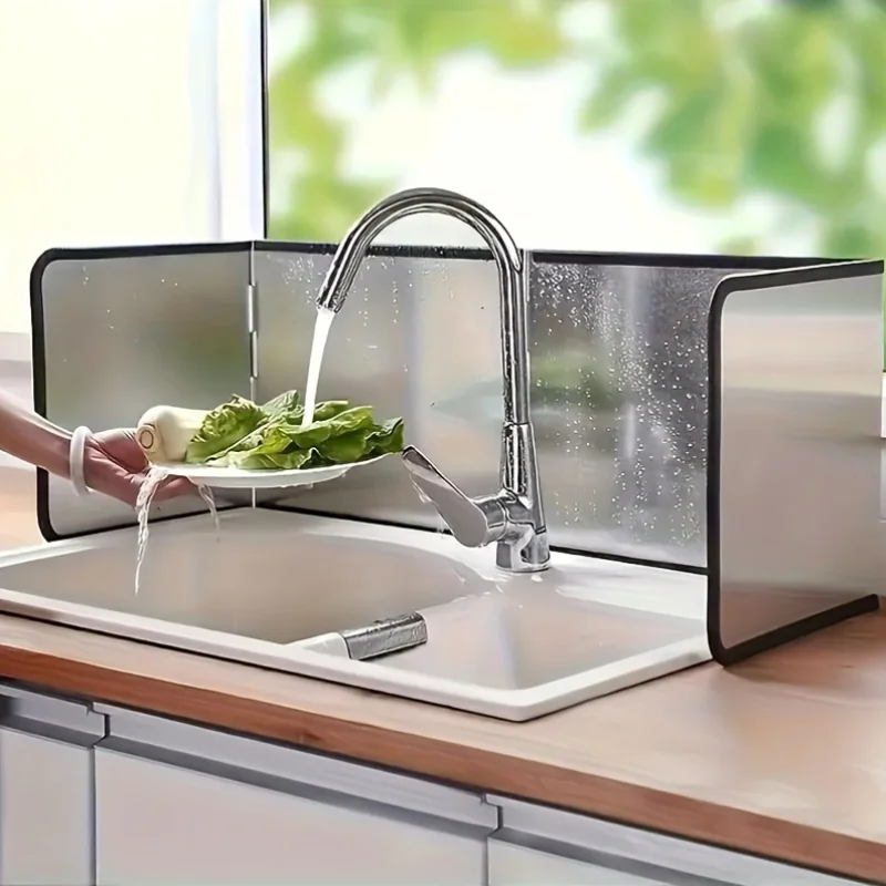 Opvouwbaar Spatscherm – Keuken Spatbescherming