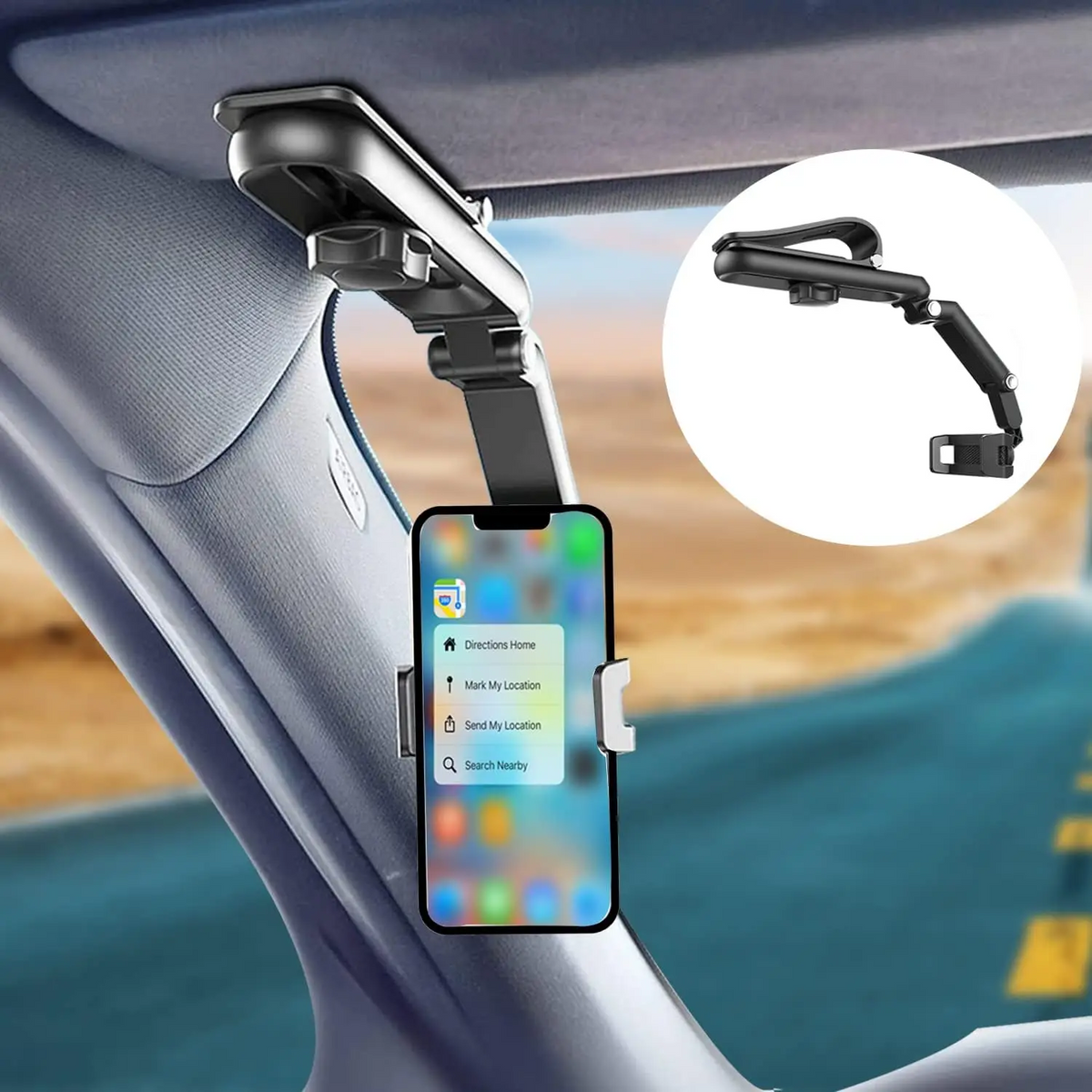 Gripp™ Draaibare Telefoonhouder