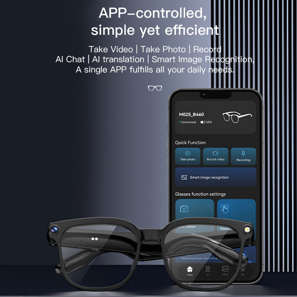 Voltique™ AI Smart Bril met Camera