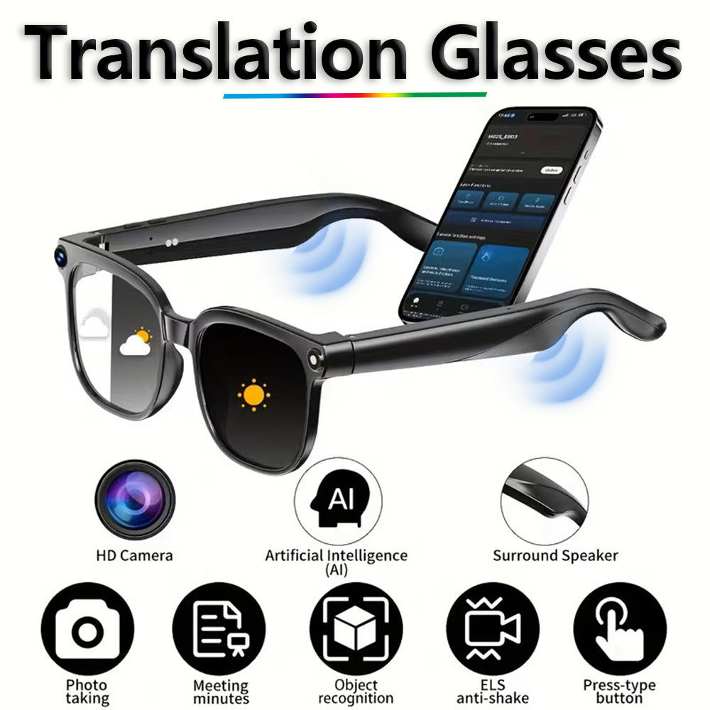Voltique™ AI Smart Bril met Camera
