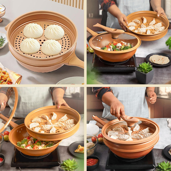 Fornello™ Multifunctionele Wokpan