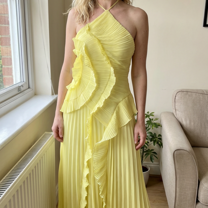 Elegante Ruffle Jurk – Luxe Volants Damesjurk