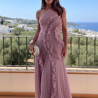Elegante Ruffle Jurk – Luxe Volants Damesjurk