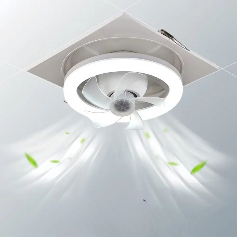 Lumina™ Plafondventilator met Lamp en Afstandsbediening