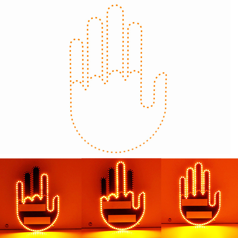 Drivo™ LED Achterruit Signaalbord