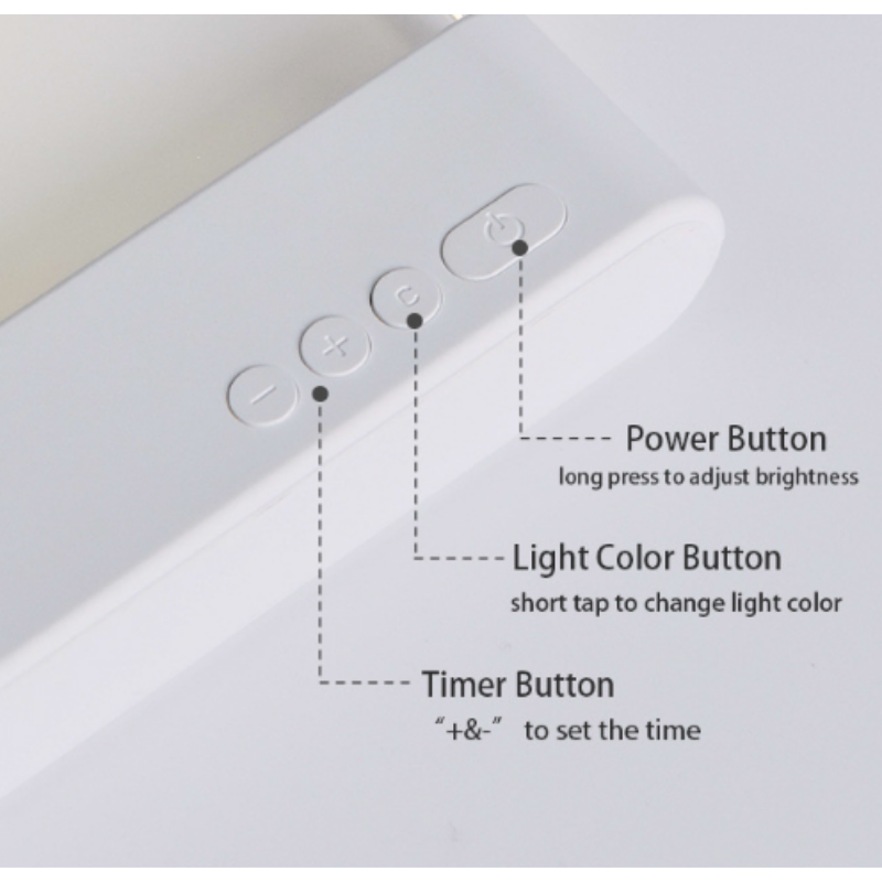 Lumina™ Oplaadbaar LED Leeslampje