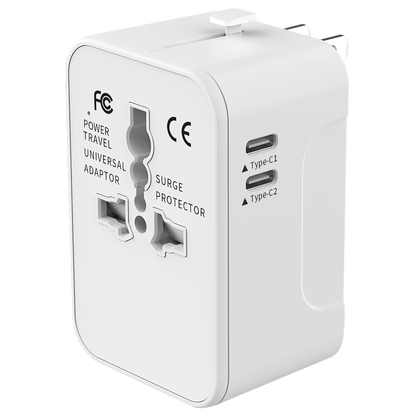 Voltique™ Compacte Reisadapter
