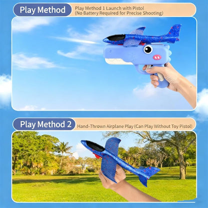 Speelo™ Dino Vliegtuig Launcher