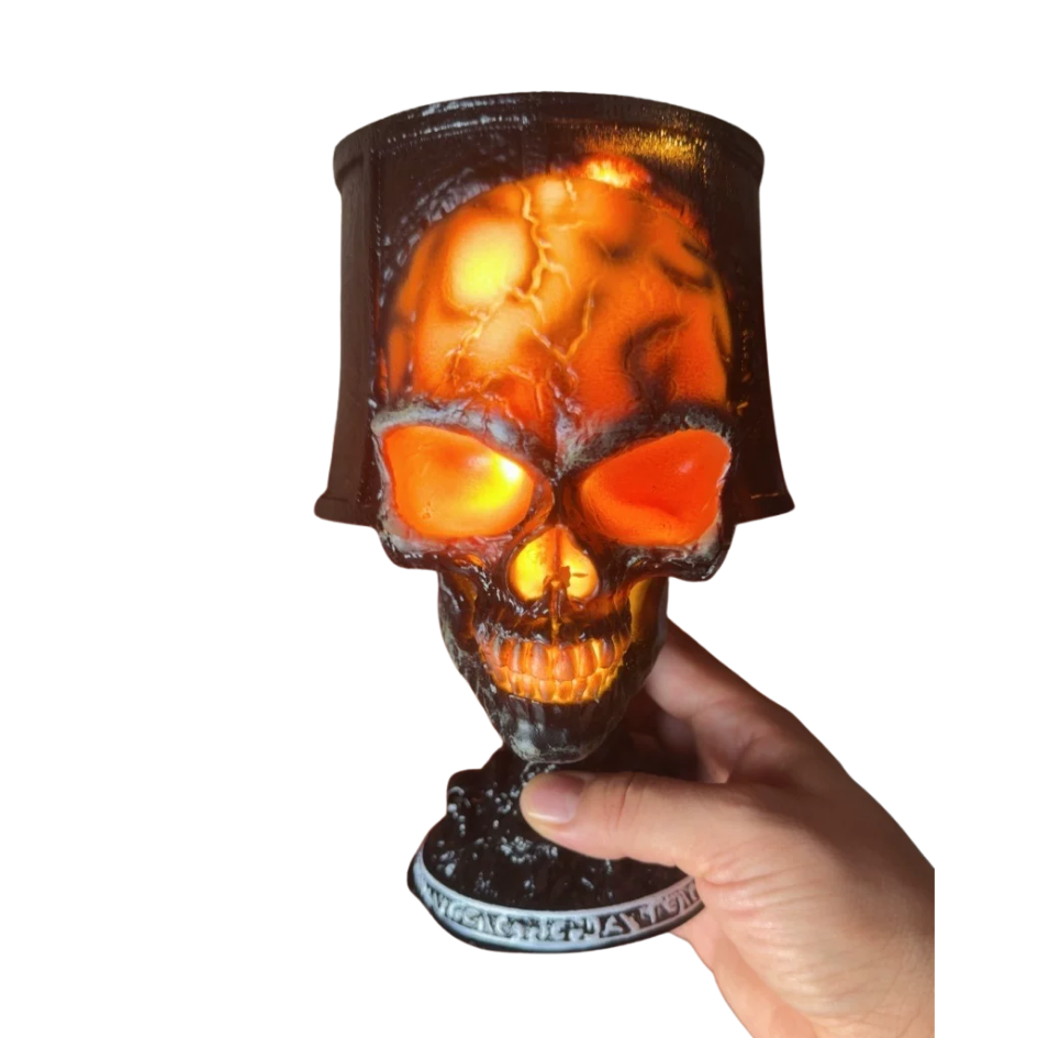 Lumina™ Gotische 3D Schedellamp