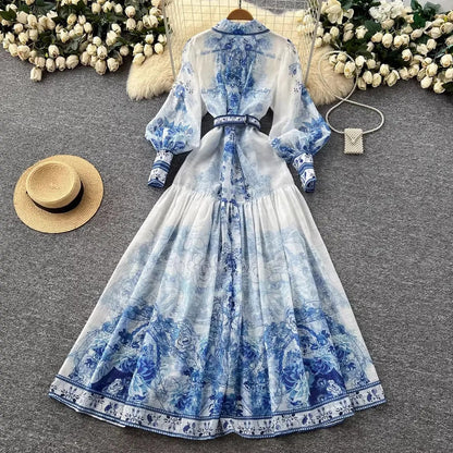 Amara™ Vrouwelijke Jurk met Bloemenprint