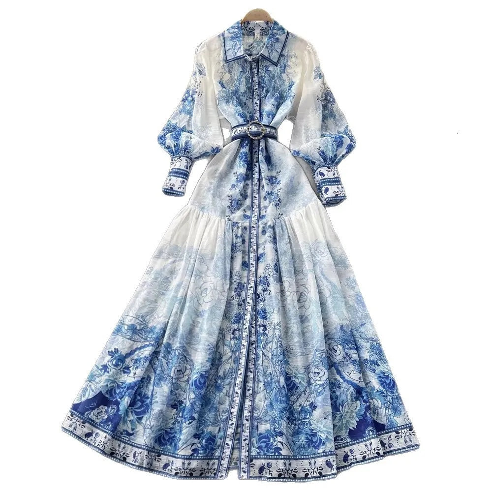 Amara™ Vrouwelijke Jurk met Bloemenprint