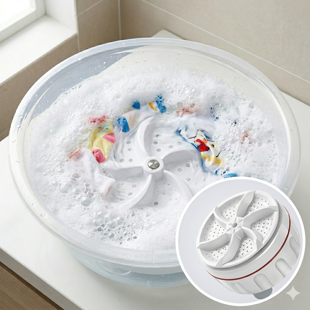 Pura™ Draagbare Mini Turbine-Wasmachine