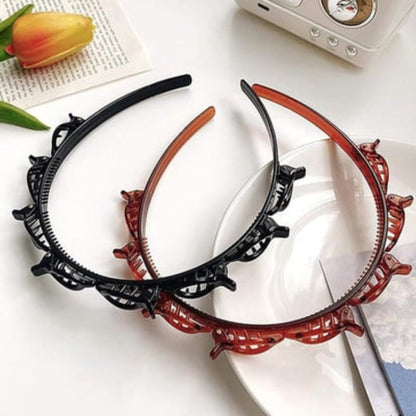 Multi-Grip Haarband met Clips – Easy Styling