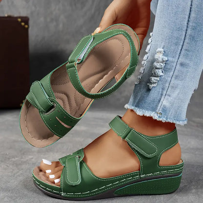 Nina | Orthopedische Sandalen met Wedge Hak