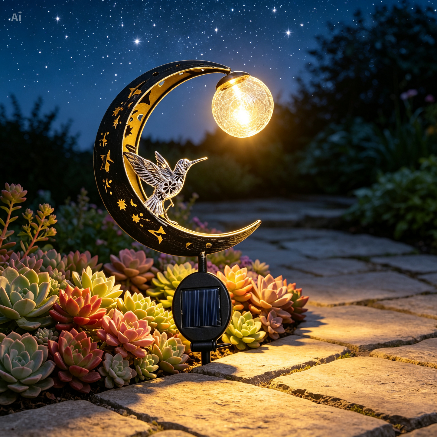 Solora™ Zonne-Energie Vogel Tuinlamp