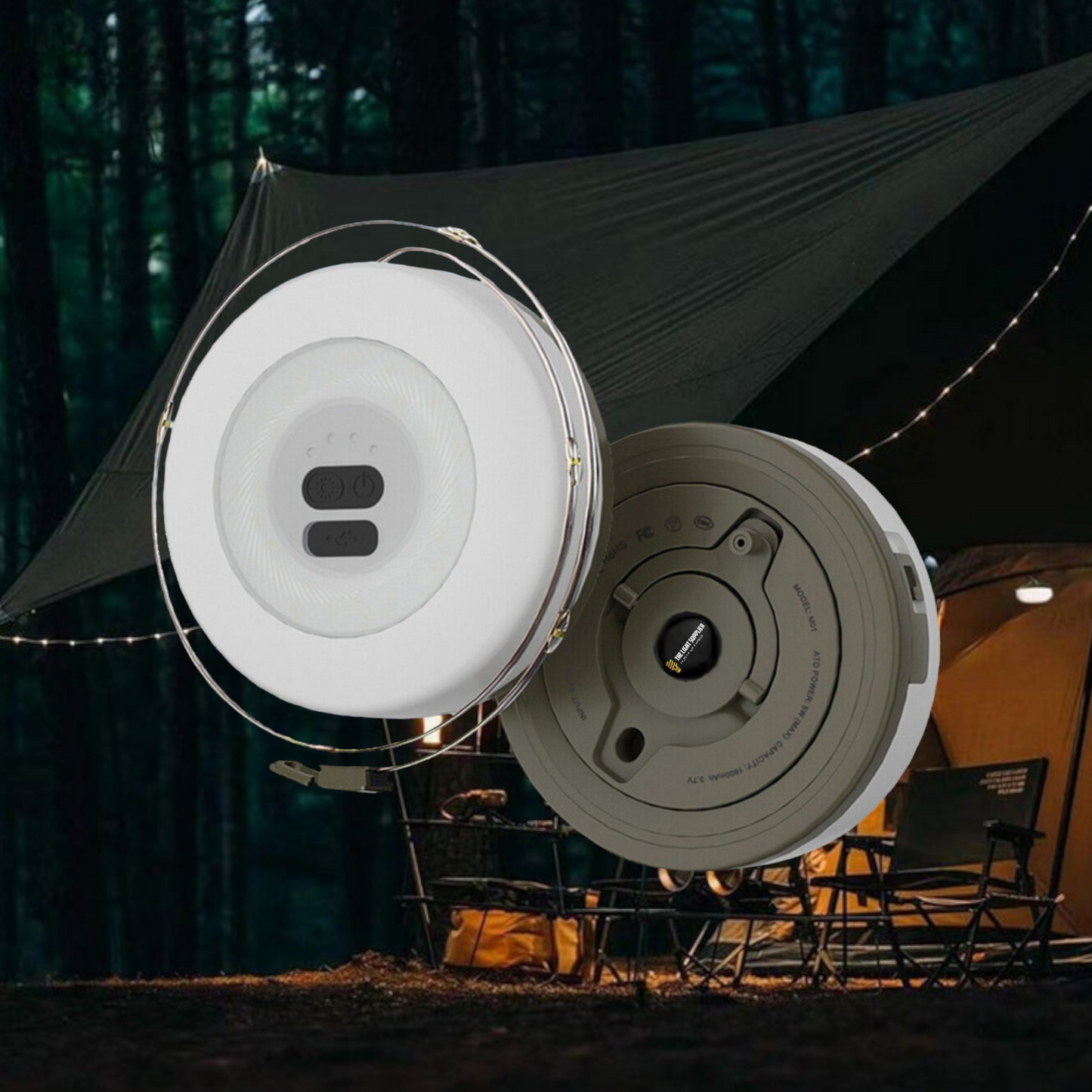 Glowline LED-lichtslinger in groen