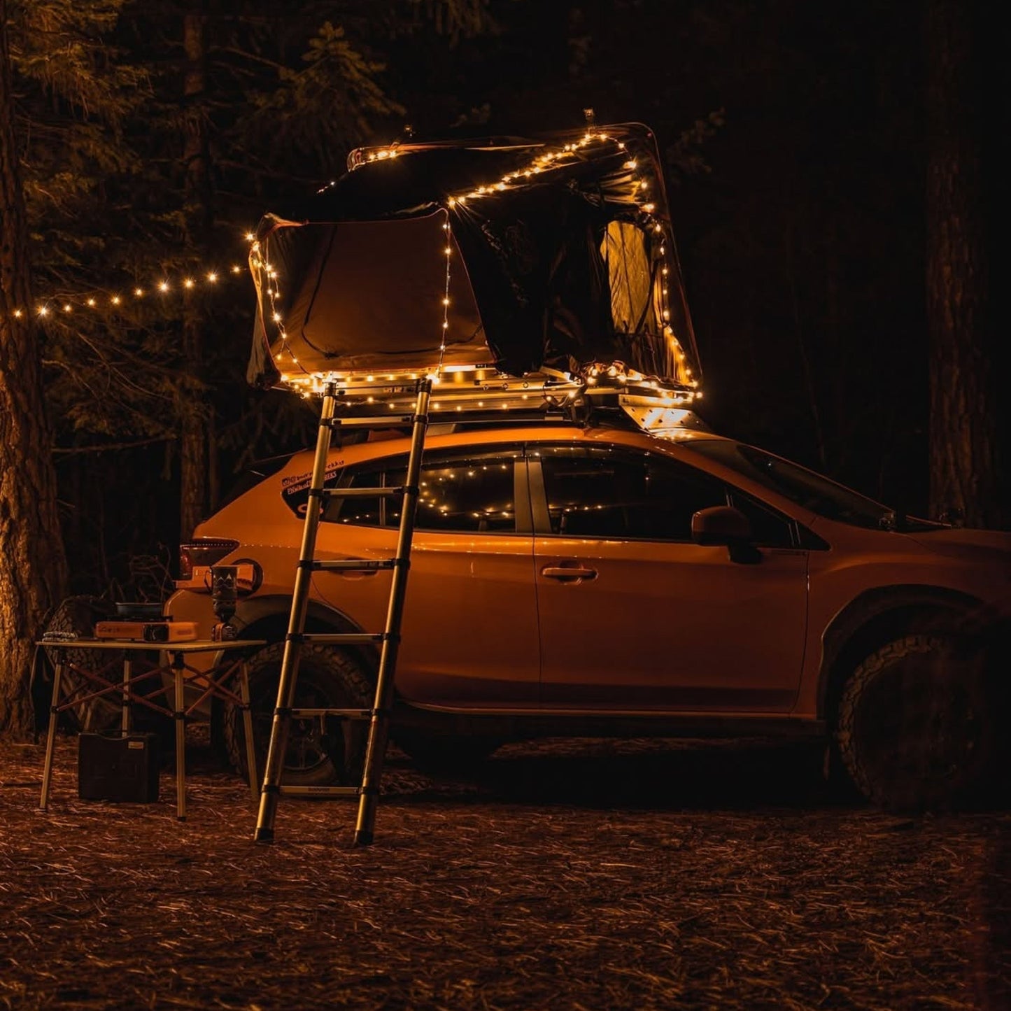 Glowline LED-lichtslinger voor kamperen en tuin