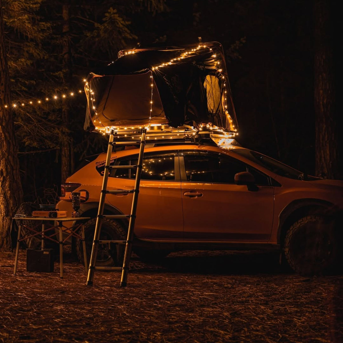 Glowline LED-lichtslinger voor kamperen en tuin
