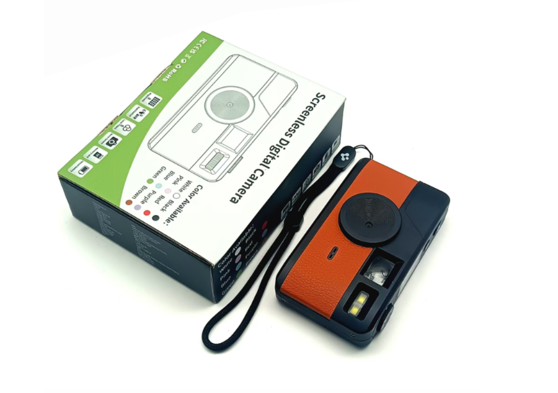 Voltique™ Retro Draagbare Digitale Camera