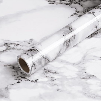 Zelfklevende Marmerfolie – Decoratieve Meubelfolie