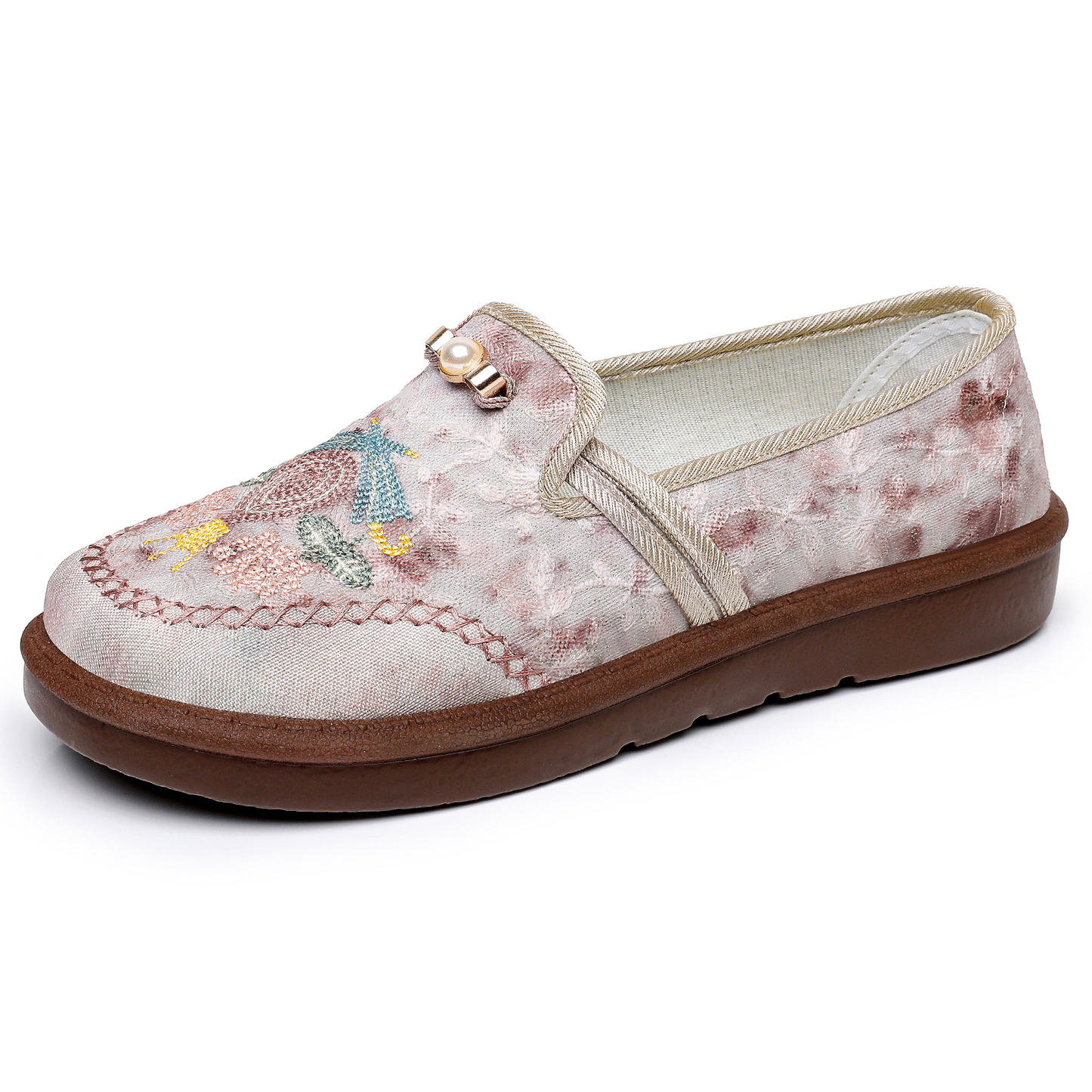 Geborduurde Loafers – Comfortabele Instapschoenen