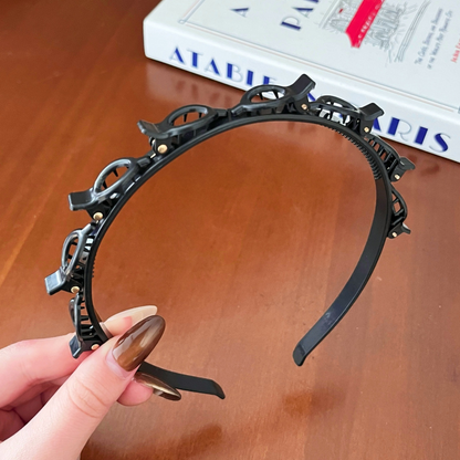 Multi-Grip Haarband met Clips – Easy Styling