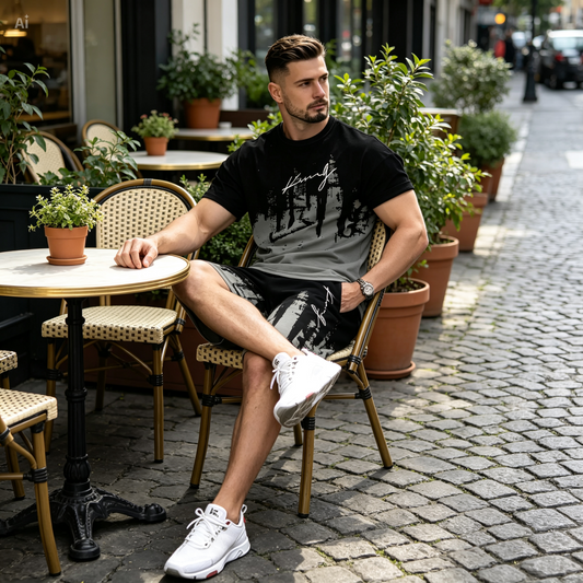 Brando™ Moderne Heren Outfit Set