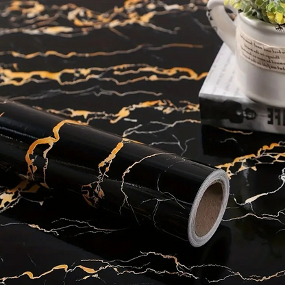 Zelfklevende Marmerfolie – Decoratieve Meubelfolie