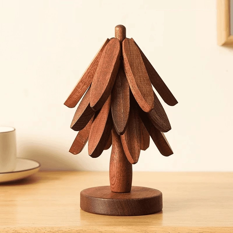Belló™ Hittebestendige Houten Onderzetter