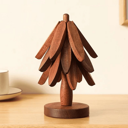 Belló™ Hittebestendige Houten Onderzetter