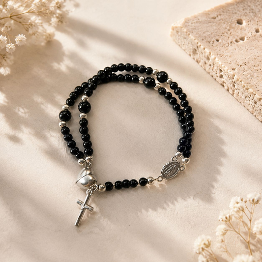 Jewelance™ Klassieke Rozenkransarmband