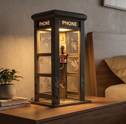 Lumina™ Vintage Telefooncel Lamp