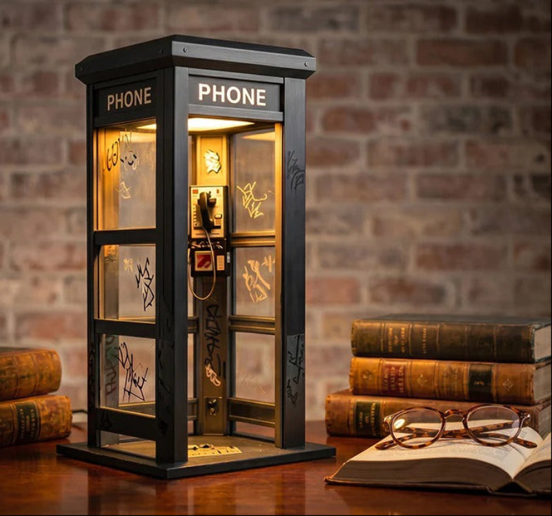 Lumina™ Vintage Telefooncel Lamp