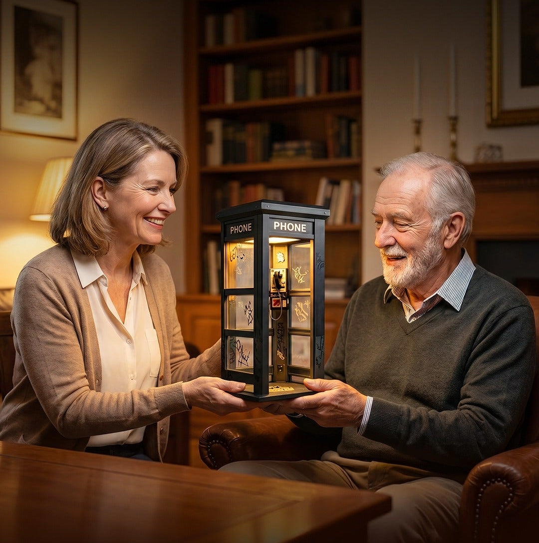 Lumina™ Vintage Telefooncel Lamp