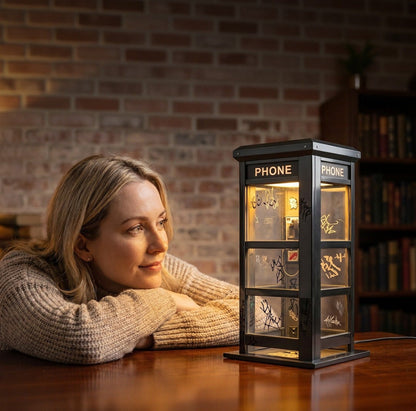 Lumina™ Vintage Telefooncel Lamp