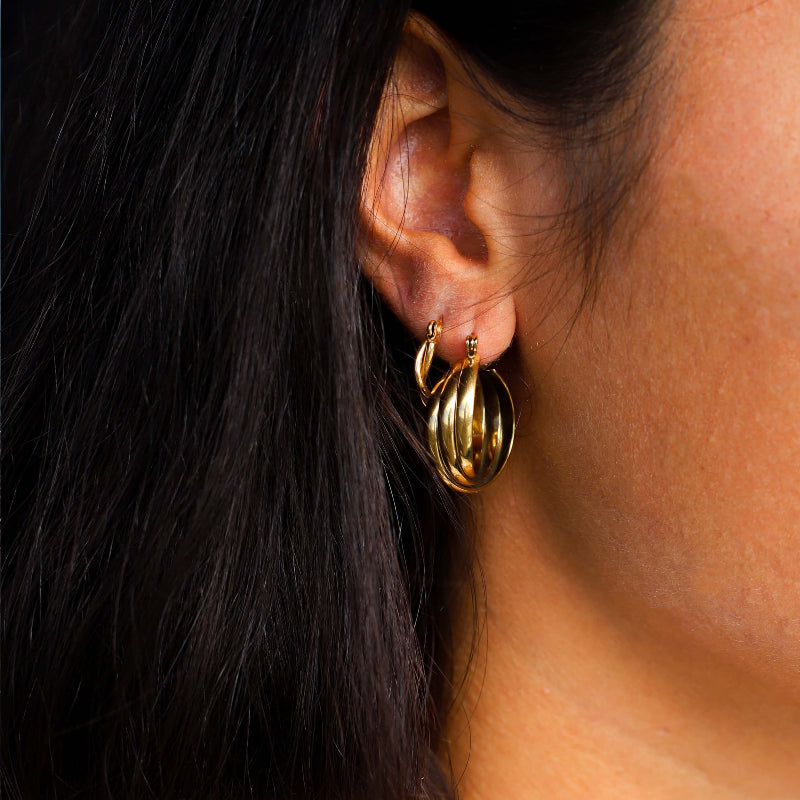 Jewelance™ Luxe Minimalistische Hoepeloorbellen