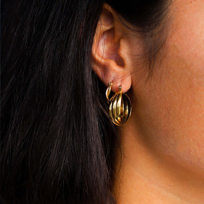 Jewelance™ Luxe Minimalistische Hoepeloorbellen