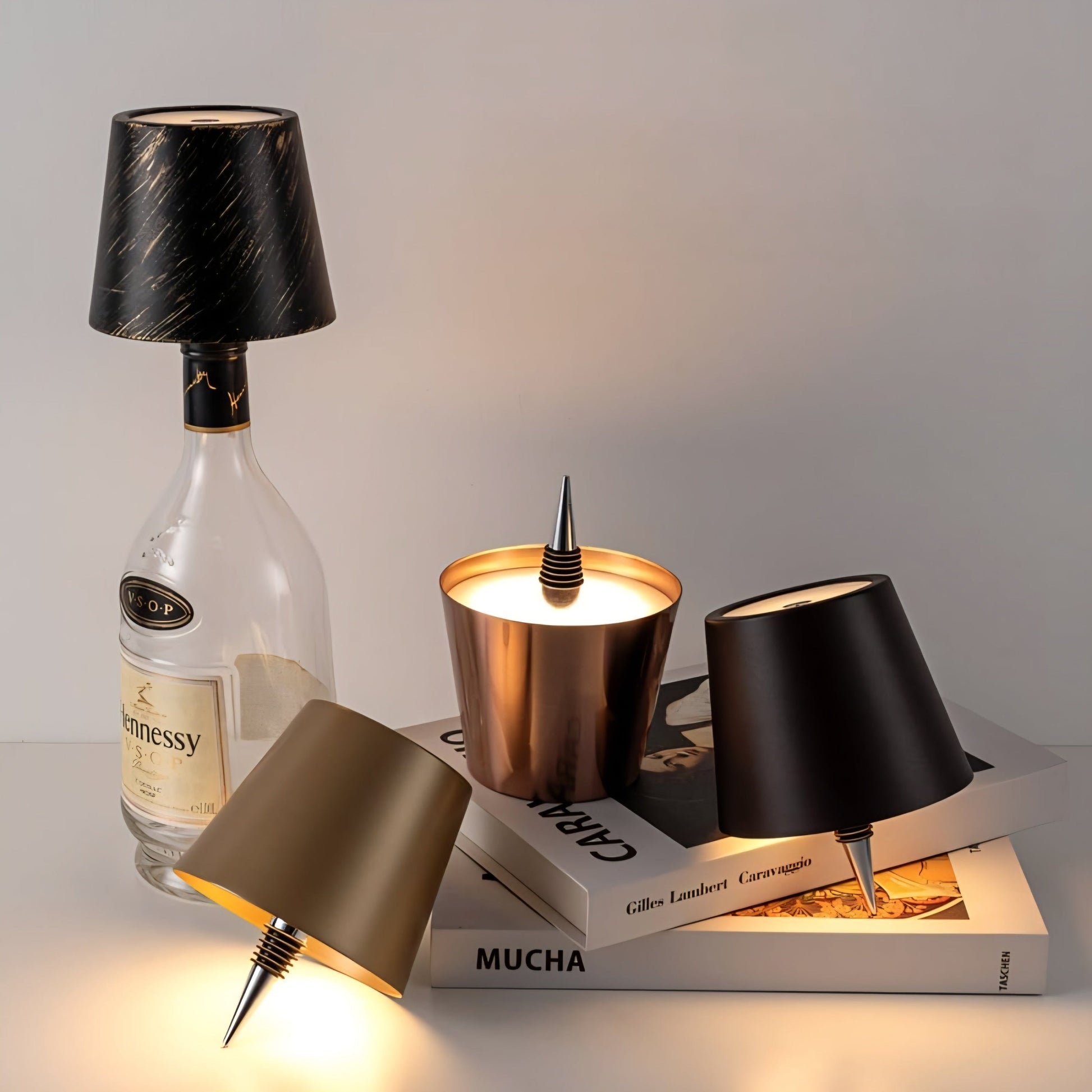 Lumé flessenlamp met warm sfeerlicht in een fles