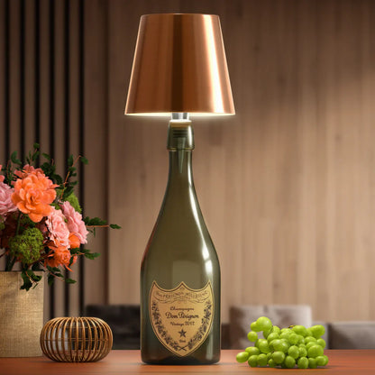 Lumé oplaadbare flessenlamp met sfeerlicht