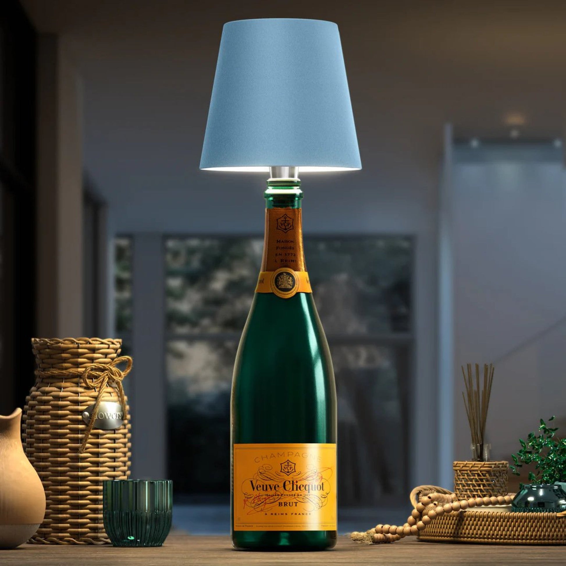 Lumé draadloze LED-flessenlamp