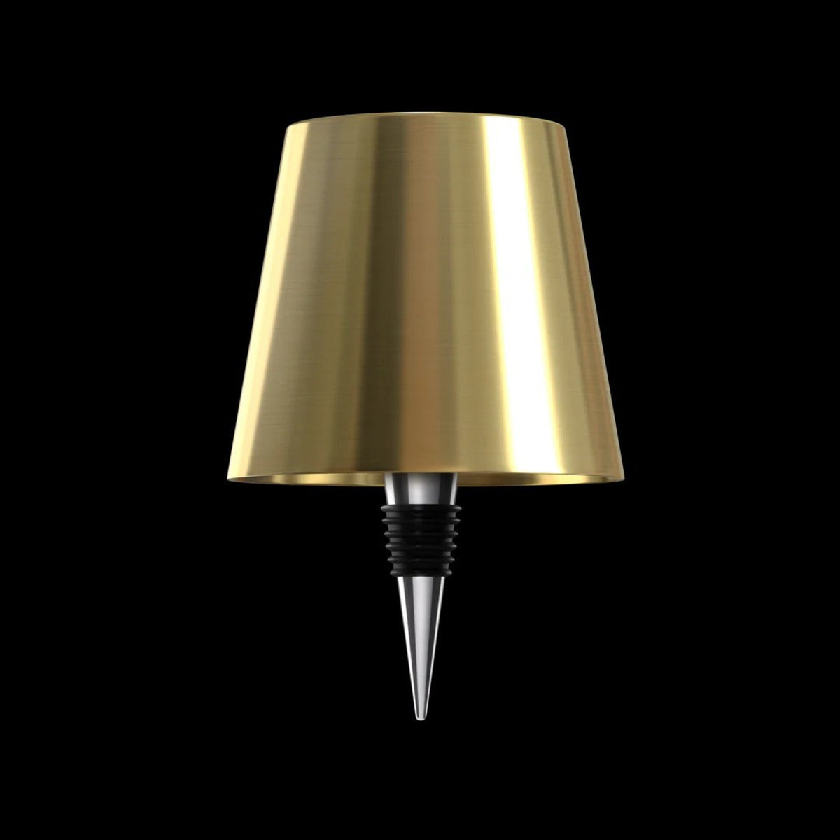 Lumé oplaadbare flessenlamp in goud